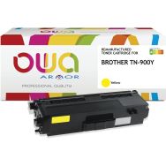 Toner remanufacturé BROTHER TN-900Y - OWA