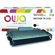 Toner remanufacturé Brother TN2220 - Noir