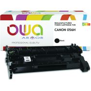 Toner remanufacturé Canon 056H - Noir