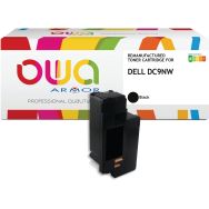 Toner remanufacturé DELL 593-11016-DELL 593-11140 - Noir
