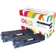 Toner remanufacturé HP CE285A - CANON 725 - OWA