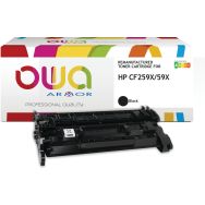 Toner remanufacturé HP CF259X - Noir