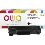 Toner remanufacturé HP CF279A - Noir