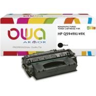 Toner remanufacturé HP Q5949X - Noir