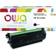 Toner remanufacturé HP W1470A - Noir