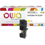 Toner remanufacturé KYOCERA TK-5230 Y - OWA
