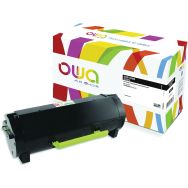 Toner remanufacturé Lexmark 50F5U00 - Noir