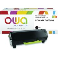 Toner remanufacturé Lexmark 50F5X00 - Noir