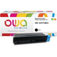 Toner remanufacturé OKI 44574802 - Noir