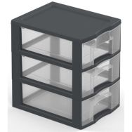 Tour de rangement TAG TOWER A5 3 tiroirs - Paperflow