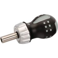 Tournevis court à cliquet porte-embouts 1/4" 68mm