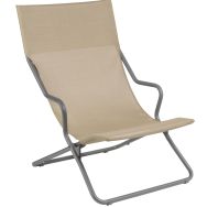 Transat Lounger Horizon Noisette Lafuma
