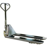 Transpalette manuel 2T premium inox 304 fourches 1150x520 mm