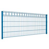 Treillis ROMANDY 2.50 m poteau UNICLO hauteur 1.25 m - bleu