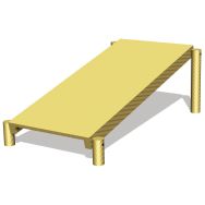 Tremplin - scellement direct