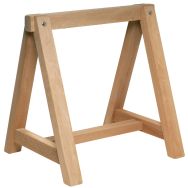 Tréteau en bois - Fixe 80 x 60 mm