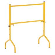 Tréteau hauteur réglable - acier jaune - charge maxi 175 kg