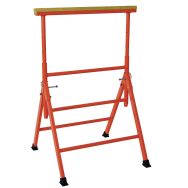 Tréteau professionnel réglable, poutre bois - Mondelin