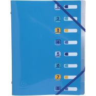 Trieur 8 compartiments BeeBlue - A4 - Couleurs assorties