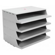 Trieur à l'italienne Panorama L:35 cmxH:5.2 cm-Gris-