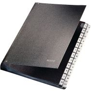 Trieur en carton - Noir - 26 touches alphabétiques