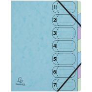 Trieur harmonika à 7 compatriments