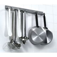 Tringle de cuisine inox- L 1000mm