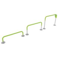 Triple barre de flexions