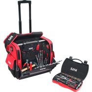 Trolley textile 33 L avec 100 outils de maintenance