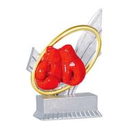 Trophée résine boxe - 12cm