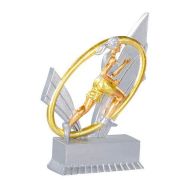 Trophée résine course à pied femme - 12cm