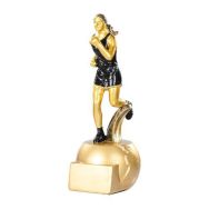 Trophée résine course à pied femme - 20cm