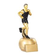Trophée résine course à pied homme - 20cm