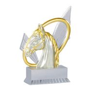 Trophée résine équitation - 12cm