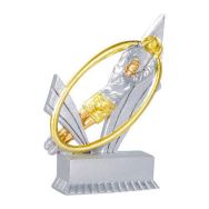 Trophée résine gardien football - 12cm