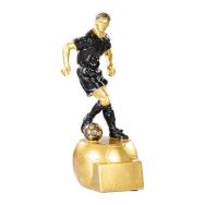 Trophée résine joueur football - 20cm