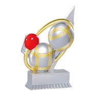 Trophée résine pétanque - 12cm