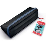 Trousse 1 compartiment ouverture XXL basic noir