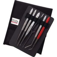 Trousse de 6 brucelles Réf: 365-TR6A