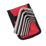 Trousse de 6 clés mâles pour empreinte à créneaux - Ref. : 64-TR6
