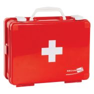 Trousse de secours URGENCE, valise avec poignée soin pour 10 personnes
