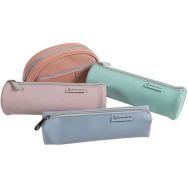 Trousse rectangulaire en gomme avec couleurs assorties