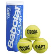 Tube de 3 Balles Padel Babolat Court