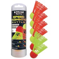Tube de 6 Volants Speed Badminton