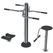Twister assis debout inox - Freetness