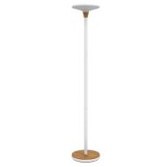 Unilux Lampadaire Baly Bamboo blanc