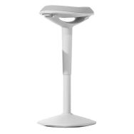 Unilux Tabouret culbuto de bureau Ergo Boost Blanc haute