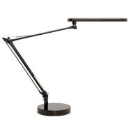 Unilux lampe de bureau led mamboled2.0 noir prise europe