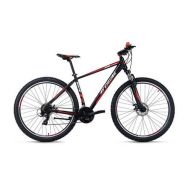 VTT semi-rigide - 29 pouces - Morzine - 53 cm - noir/rouge