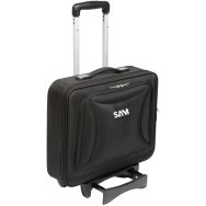Valise textile vide 440 mm avec trolley